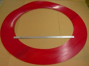 76in red novex round gasket